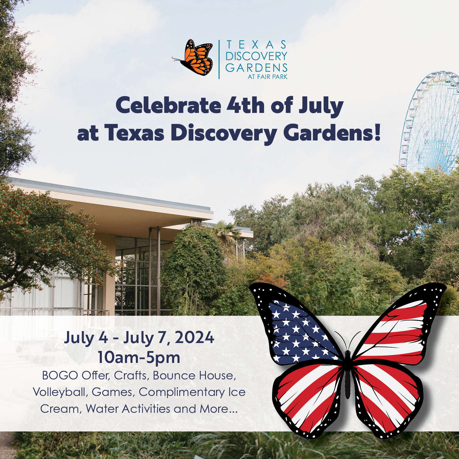 Celebrate 4th of July at TDG!