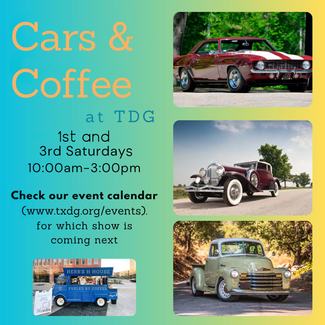 Cars and Coffee at TDG - April