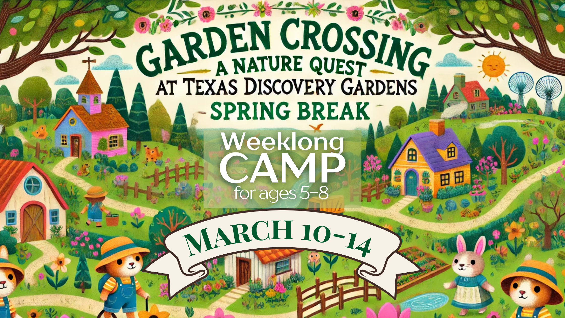 Spring Break Banner (Blog Banner)