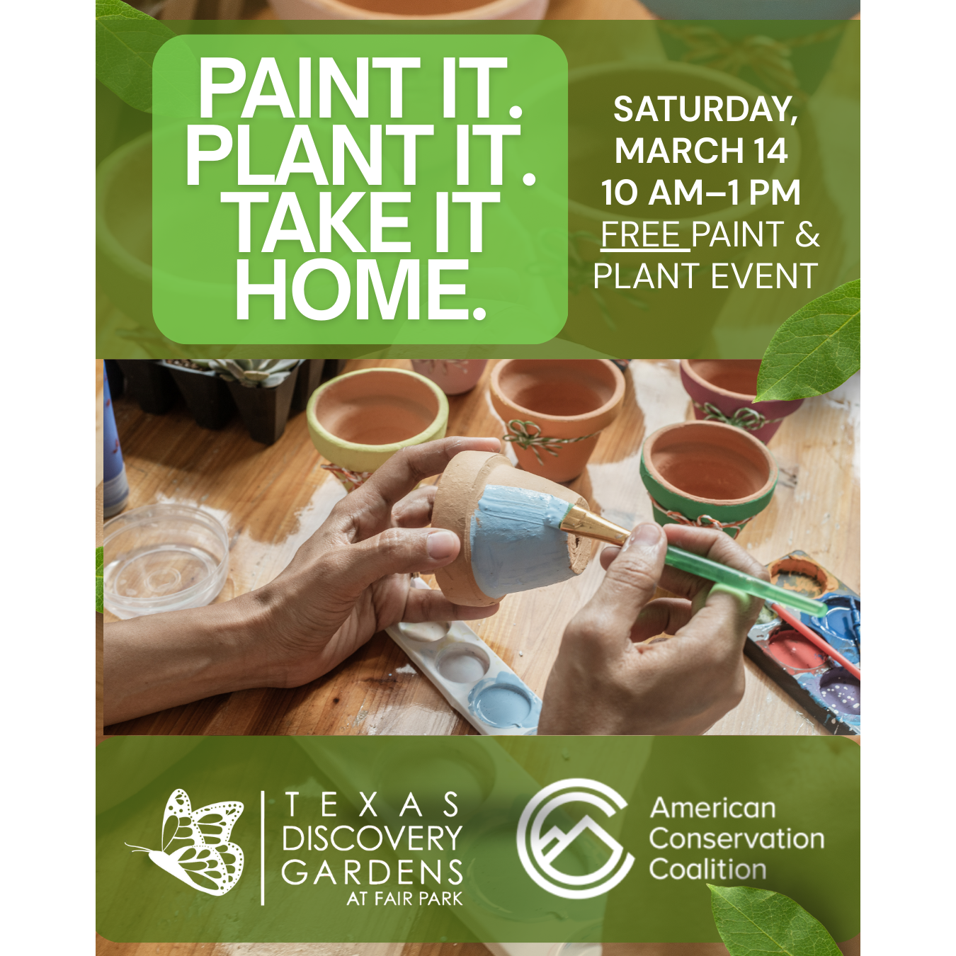 Paint & Plant Workshop
