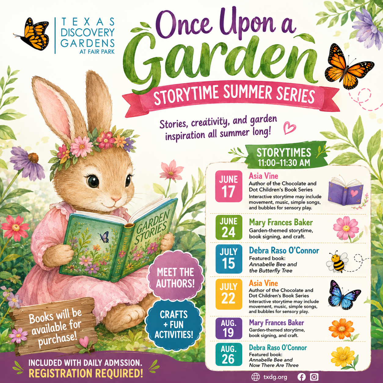 Once Upon A Garden Summer Series