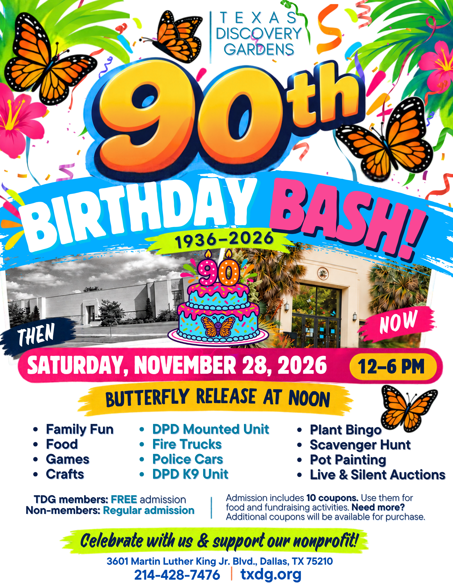 txdg new birthday bash